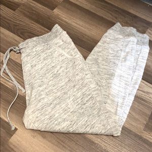 Grey hollister joggers sweat pants